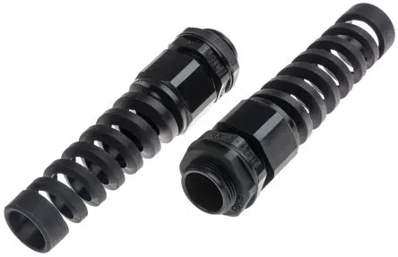Produktfoto 1 von RS PRO AG-D Kabelverschraubung, M25 Nylon 6.6 Schwarz 13 mm/ 18 mm, IP68
