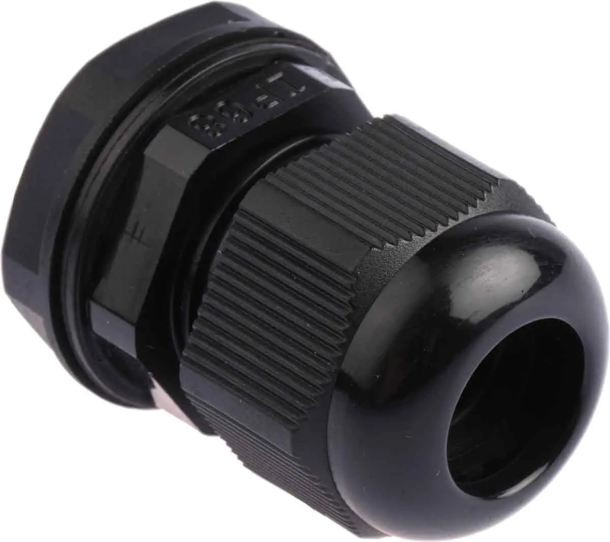 Produktfoto 1 von RS PRO Kabelverschraubung, PG13.5 Nylon 6.6 Schwarz 6 mm/ 12 mm, IP68