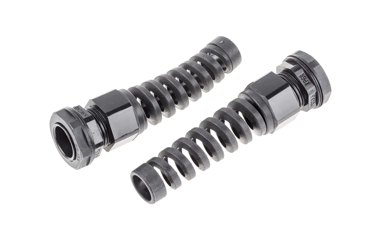 Produktfoto 1 von RS PRO Kabelverschraubung, PG13.5 Nylon 6.6 Schwarz 6 mm/ 12 mm, IP68