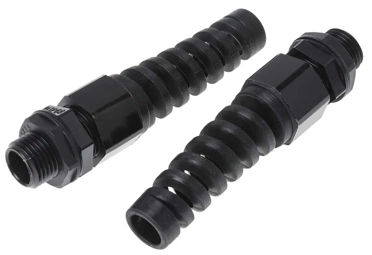 Produktfoto 1 von RS PRO Kabelverschraubung, PG16 Nylon 6.6 Schwarz 10 mm/ 14 mm, IP68