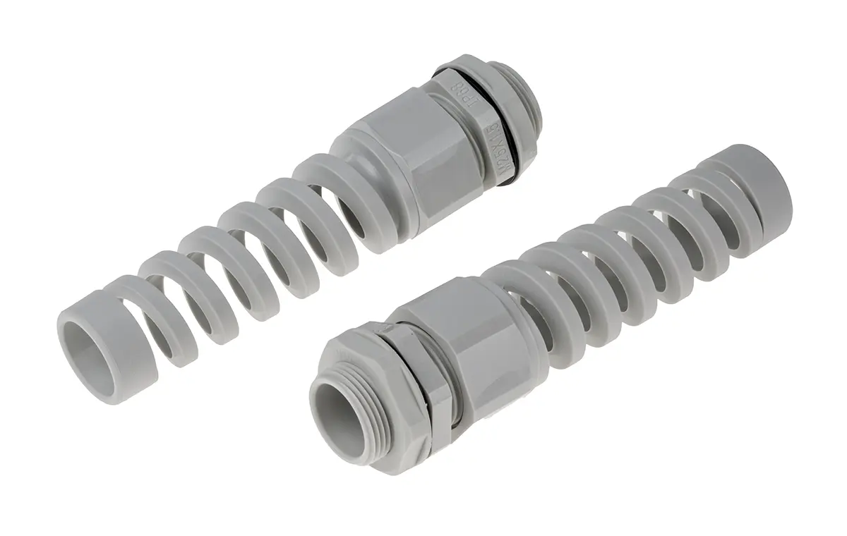 Produktfoto 1 von RS PRO AG-D Kabelverschraubung, M25 Nylon 6.6 Grau 13 mm/ 18 mm, IP68