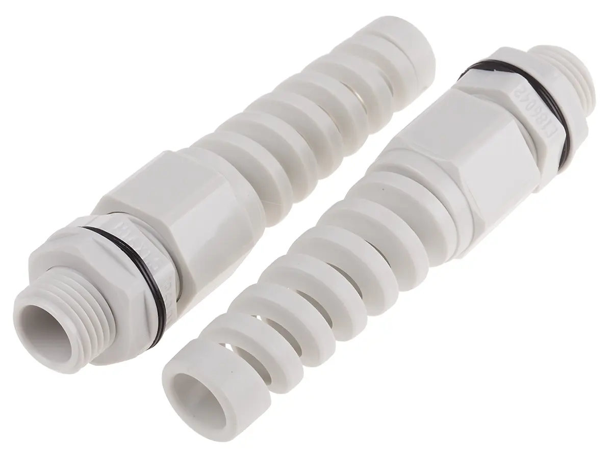 Produktfoto 1 von RS PRO AG-D Kabelverschraubung, M16 Nylon 6.6 Grau 5 mm/ 10 mm, IP68