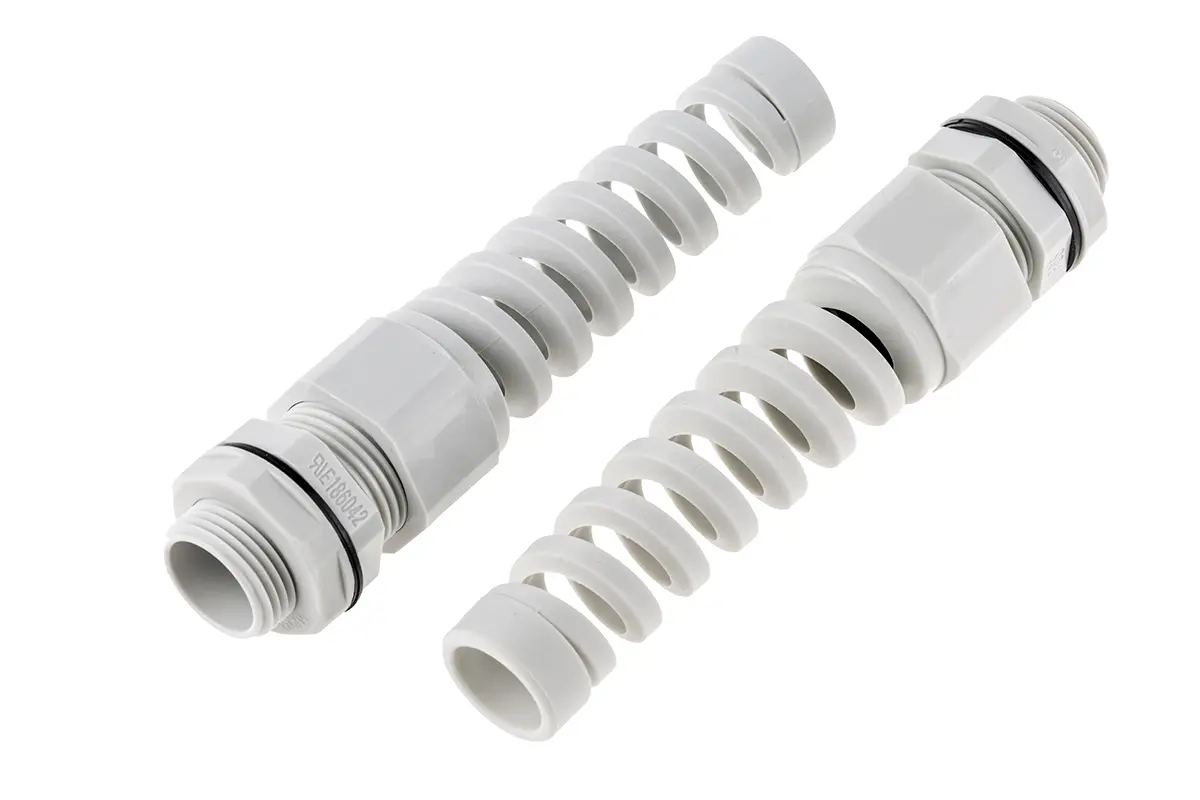 Produktfoto 1 von RS PRO AG-D Kabelverschraubung, M20 Nylon 6.6 Grau 10 mm/ 14 mm, IP68