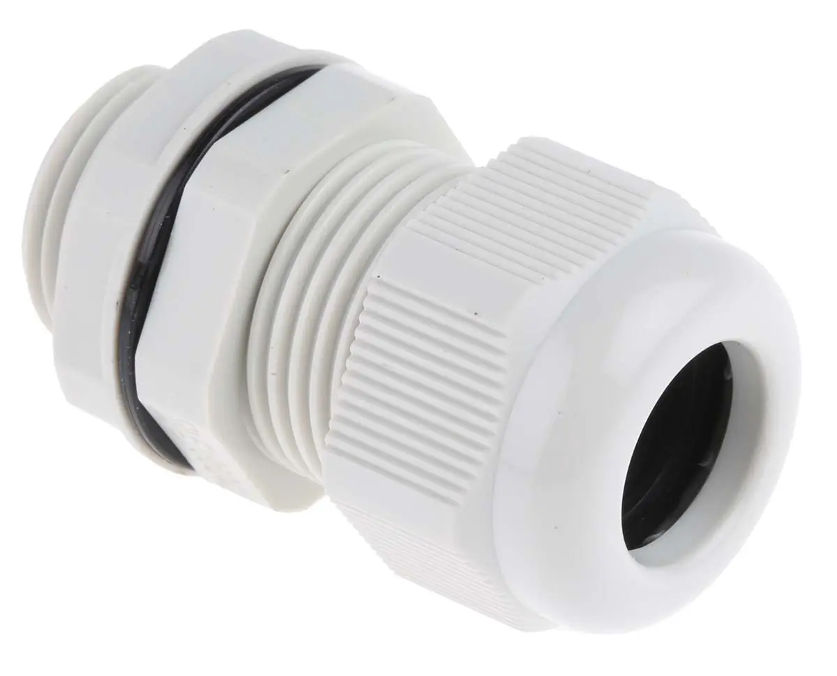 Produktfoto 1 von RS PRO AG-D Kabelverschraubung, M20 Nylon 6.6 Grau 10 mm/ 14 mm, IP68