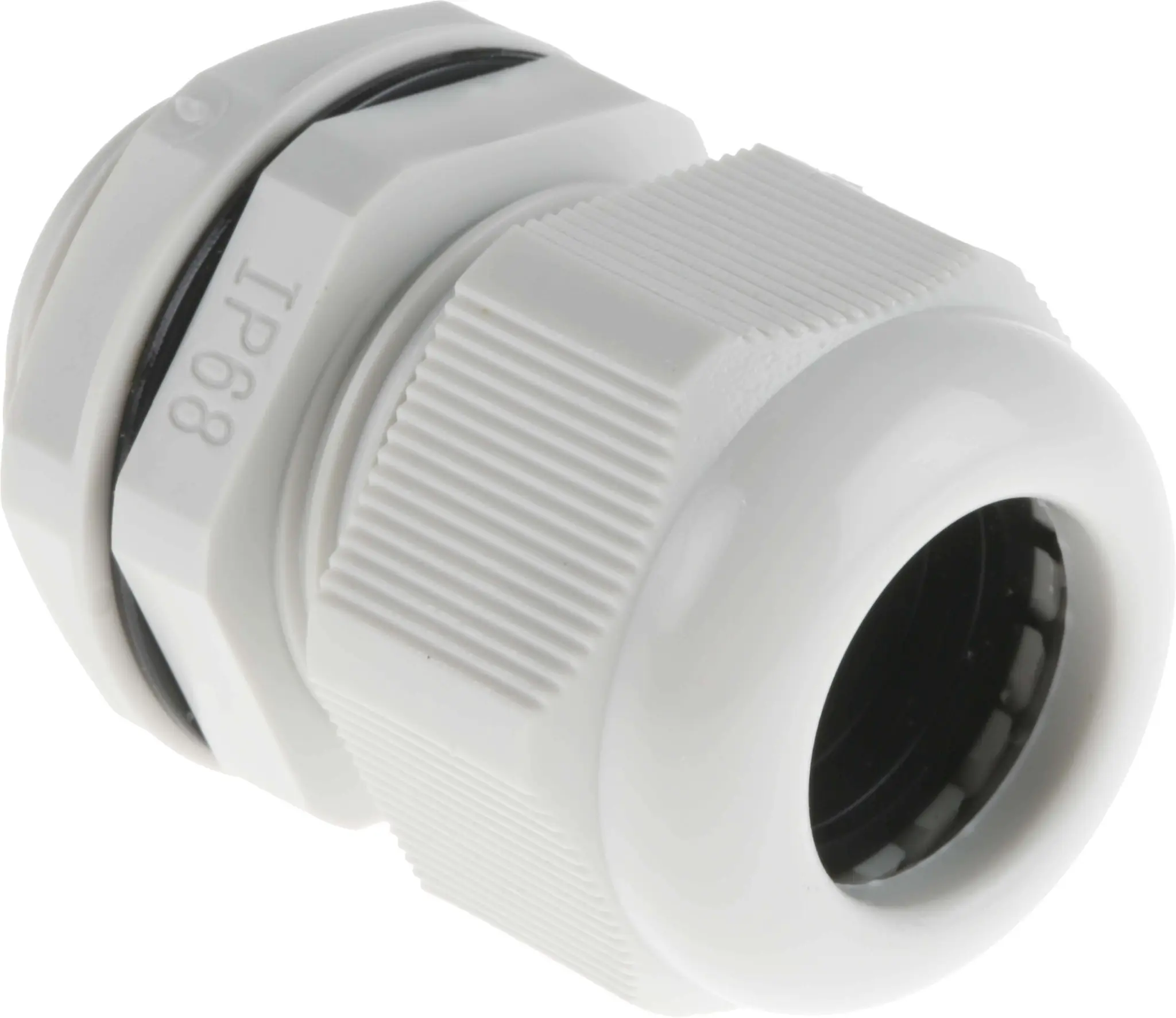Produktfoto 1 von RS PRO AG-D Kabelverschraubung, M25 Nylon 6.6 Grau 13 mm/ 18 mm, IP68
