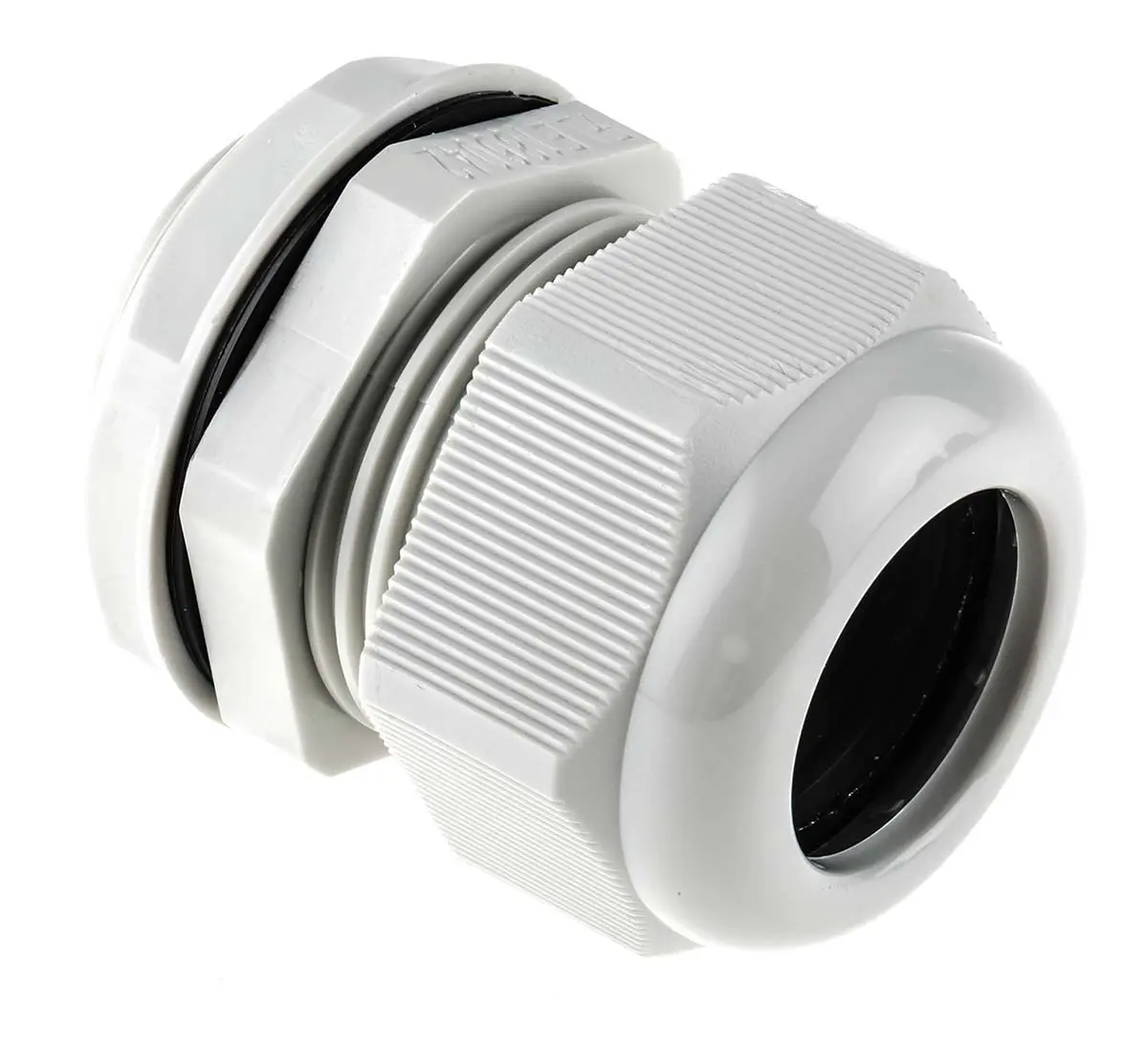 Produktfoto 1 von RS PRO AG-D Kabelverschraubung, M32 Nylon 6.6 Grau 18 mm/ 25 mm, IP68