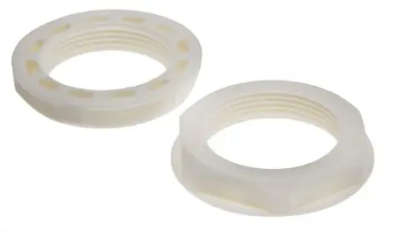 Produktfoto 1 von RS PRO Kabelverschraubung Mutter M32 Nylon 6.6 Weiß IP68
