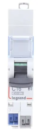 Produktfoto 1 von Legrand DNX3 Miniaturüberlastschalter Typ C, Pol 1-polig 16A 250V ac, Abschaltvermögen 50 kA DX 12 V dc