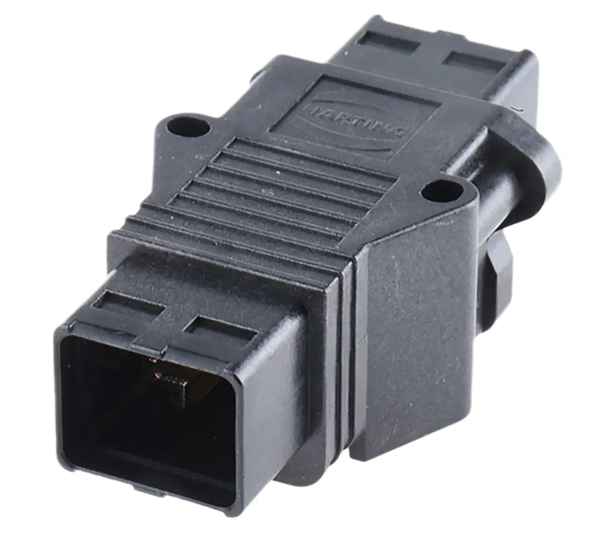 Produktfoto 1 von HARTING 0945 Buchse Kat. 6 RJ45-Steckverbinder, 1-Port 8-polig Ungeschirmt Kabel Gerade