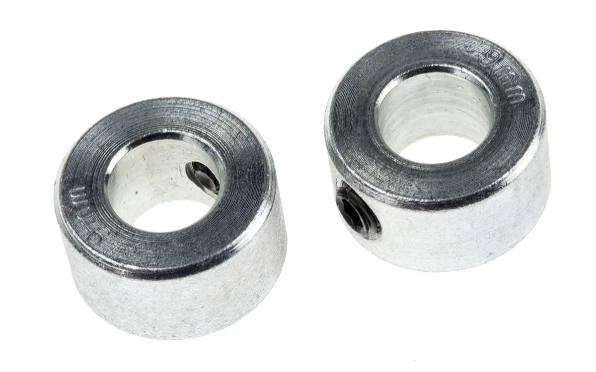 Produktfoto 1 von RS PRO Stahl Wellenmanschette Einteilig, mit Stellschraube 18 mm Außen-ø  x 10 mm