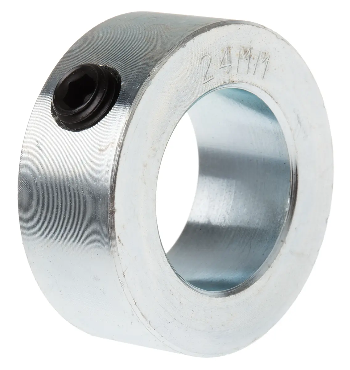 Produktfoto 1 von RS PRO Stahl Wellenmanschette Einteilig, mit Stellschraube 40 mm Außen-ø  x 16 mm