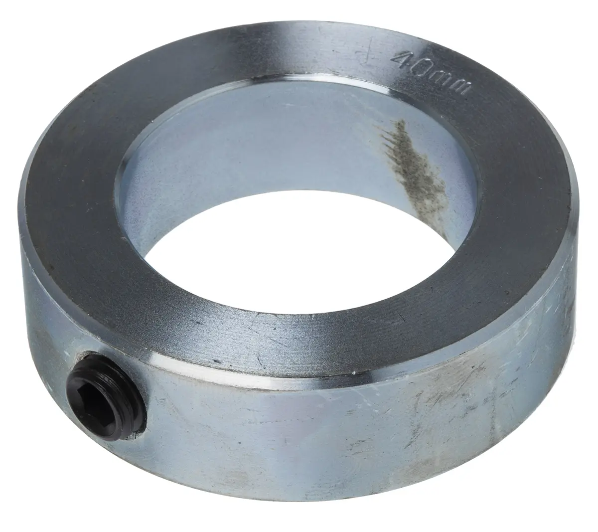 Produktfoto 1 von RS PRO Stahl Wellenmanschette Einteilig, mit Stellschraube 63 mm Außen-ø  x 18 mm