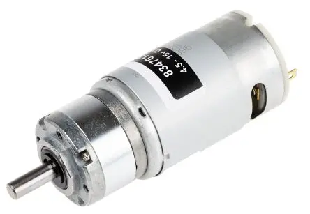 Produktfoto 1 von RS PRO 942D Bürsten-Getriebemotor DC-Getriebemotor bis 8 Ncm 5:1, 12V dc / 12 W, 1200U/min, Wellen-Ø 6 mm, 37mm x 78.5