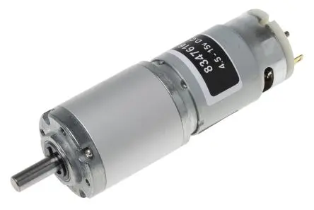 Produktfoto 1 von RS PRO 940D Bürsten-Getriebemotor DC-Getriebemotor bis 1.2 Nm 721:1, 12V dc / 7.98 W, 8U/min, Wellen-Ø 6 mm, 32mm x 85.5