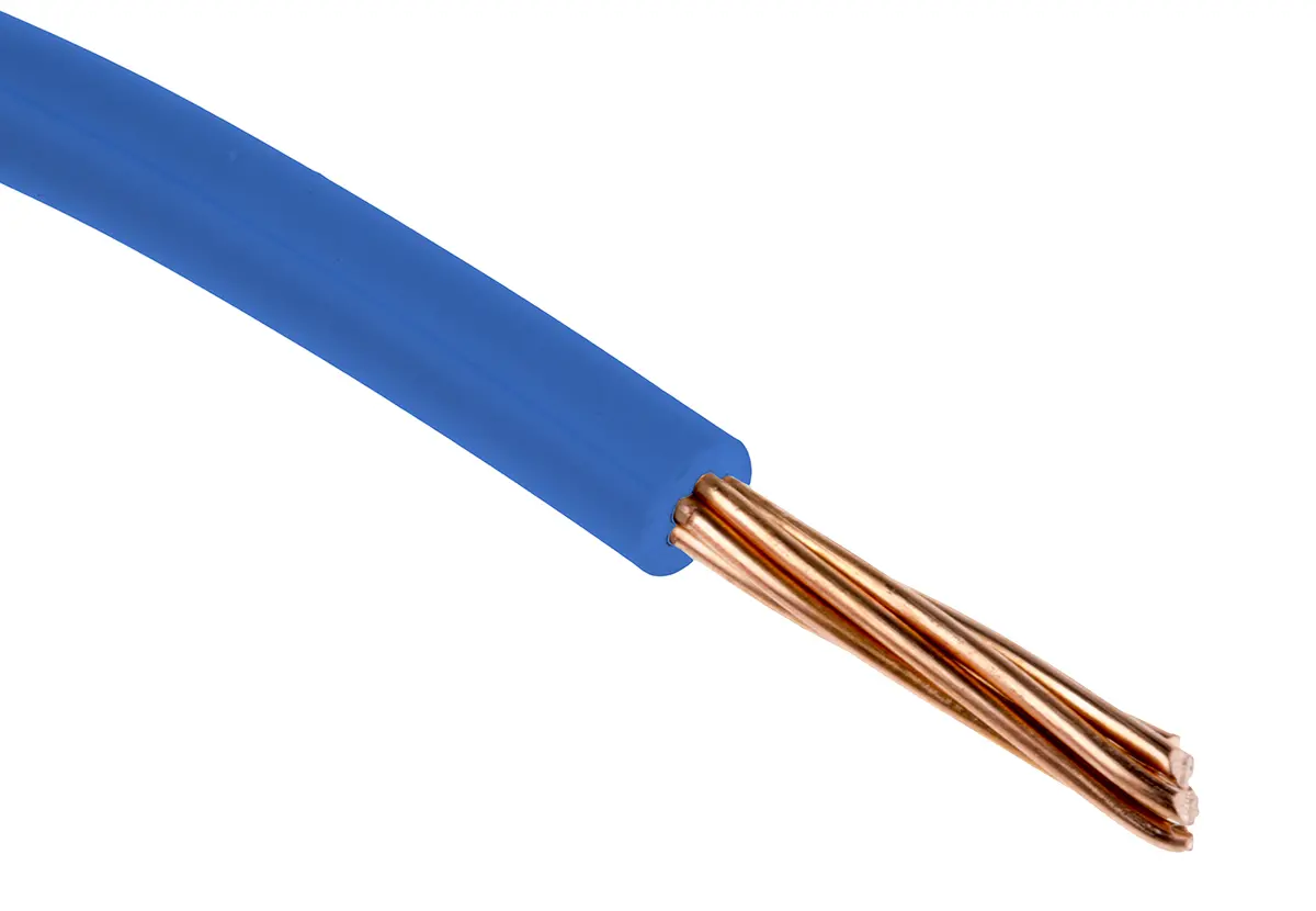 Produktfoto 1 von RS PRO H07Z-K Einzeladerleitung 2,5 mm², 13 AWG 100m Blau Kreuzvernetztes EI5-Polyolefin, Typ EL 5 gemäß EN 50363-5