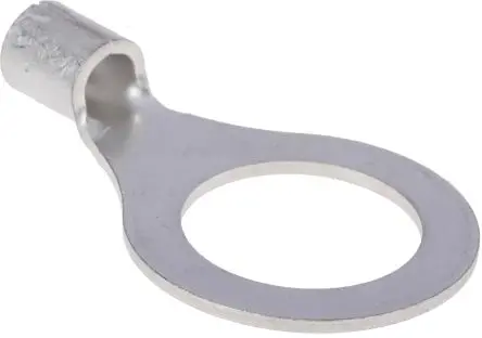 Produktfoto 1 von JST R Ringkabelschuh, Unisoliert 6 AWG, Grau, 6 AWG max.AWG, aussen ø 31.6 mm, innen ø 21 mm, 20 mm