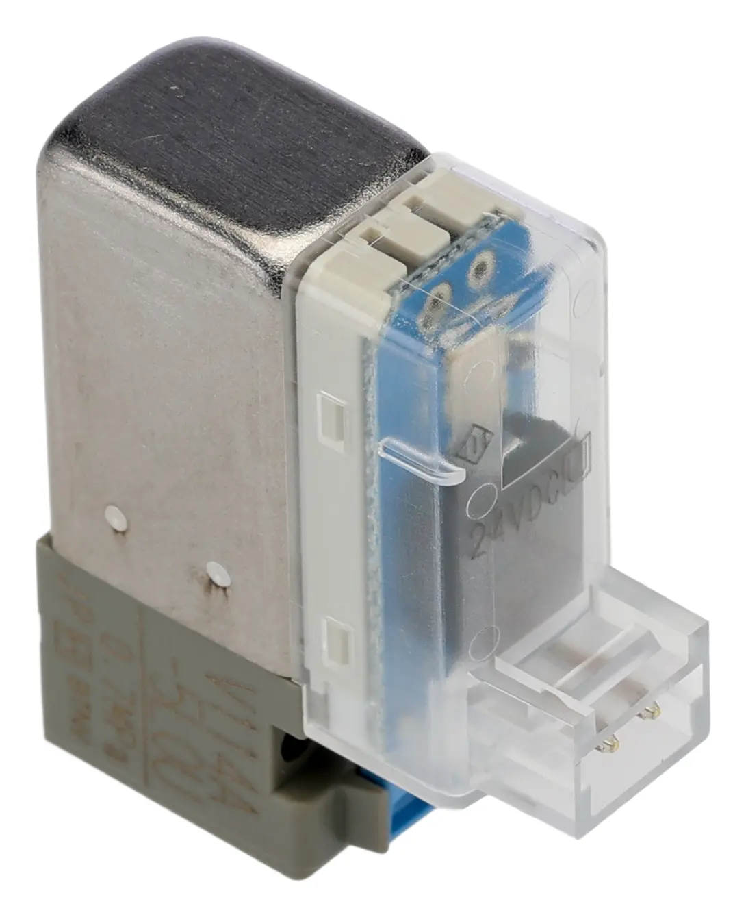 Produktfoto 1 von SMC V100 Pneumatisches Magnetventil M5 x 0.8, Magnet/Feder-betätigt 24V dc