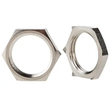 Produktfoto 1 von Lapp SKINDICHT Kabelverschraubung Mutter M20 Messing vernickelt Silber -60 °C / 200 °Cmax.