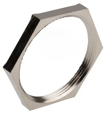 Produktfoto 1 von Lapp Kabelverschraubung Mutter PG36 Messing vernickelt Silber -60 °C / 200 °Cmax.