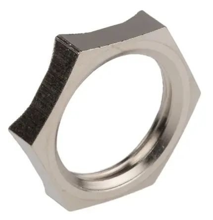 Produktfoto 1 von Lapp Kabelverschraubung Mutter M16 Messing vernickelt Silber -60 °C / 200 °Cmax.