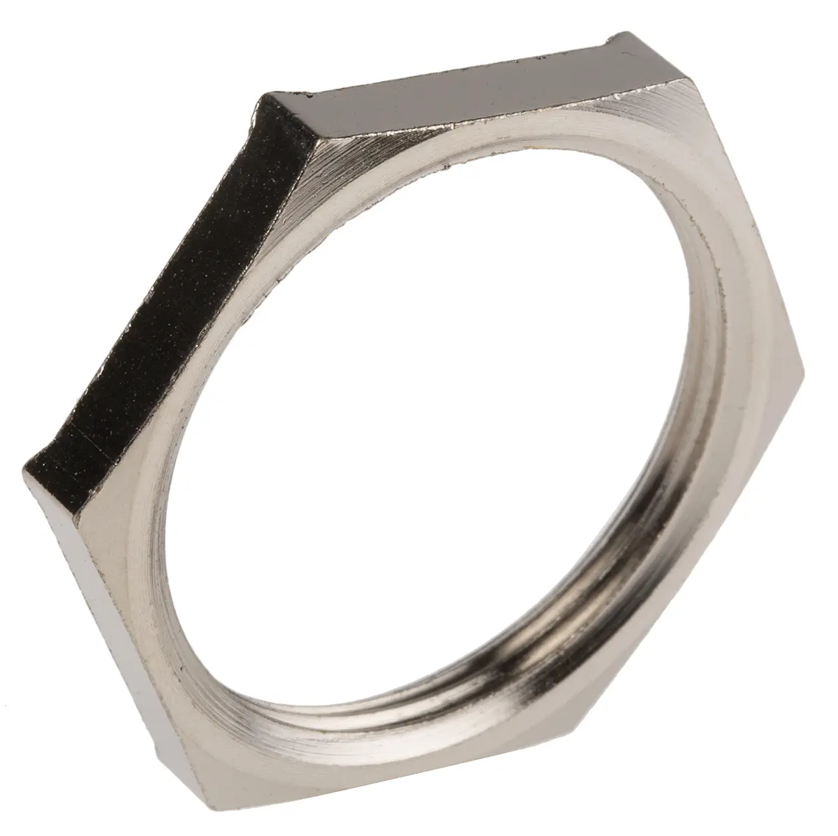 Produktfoto 1 von Lapp Kabelverschraubung Mutter M32 Messing vernickelt Silber -60 °C / 200 °Cmax.