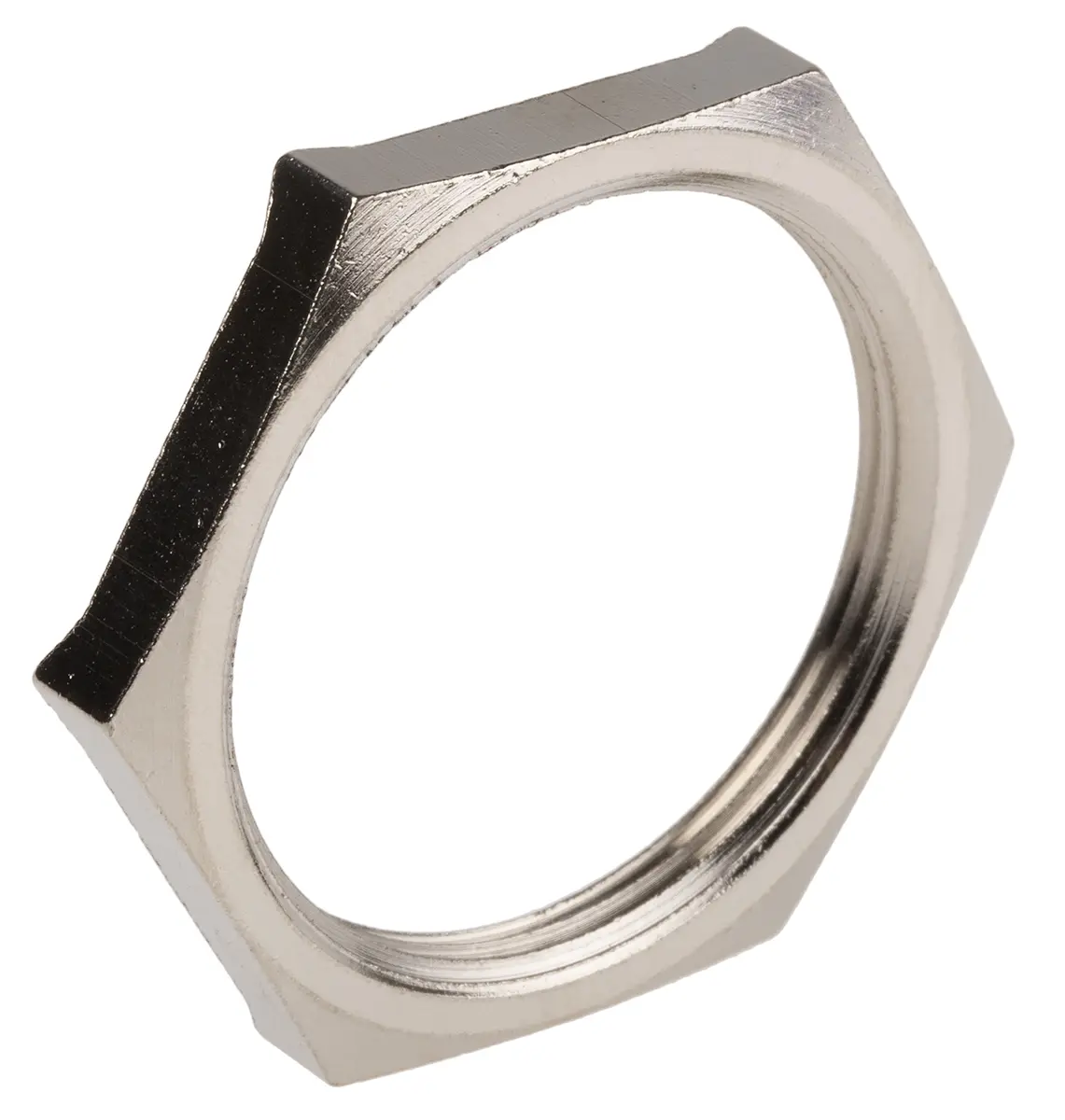 Produktfoto 1 von Lapp Kabelverschraubung Mutter M40 Messing vernickelt Silber -60 °C / 200 °Cmax.