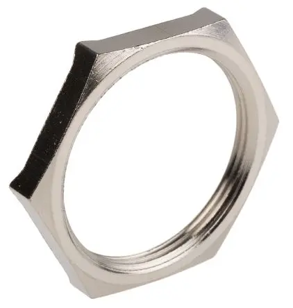 Produktfoto 1 von Lapp Kabelverschraubung Mutter M40 Messing vernickelt Silber -60 °C / 200 °Cmax.