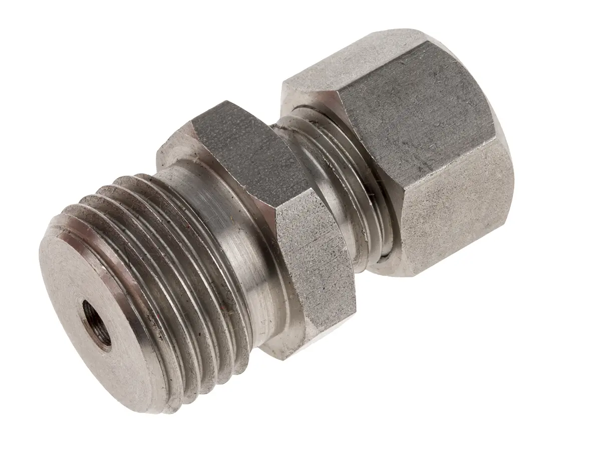 Produktfoto 1 von RS PRO 1/2 BSP Quetschverschraubung für Thermoelement oder PRT-Sonde