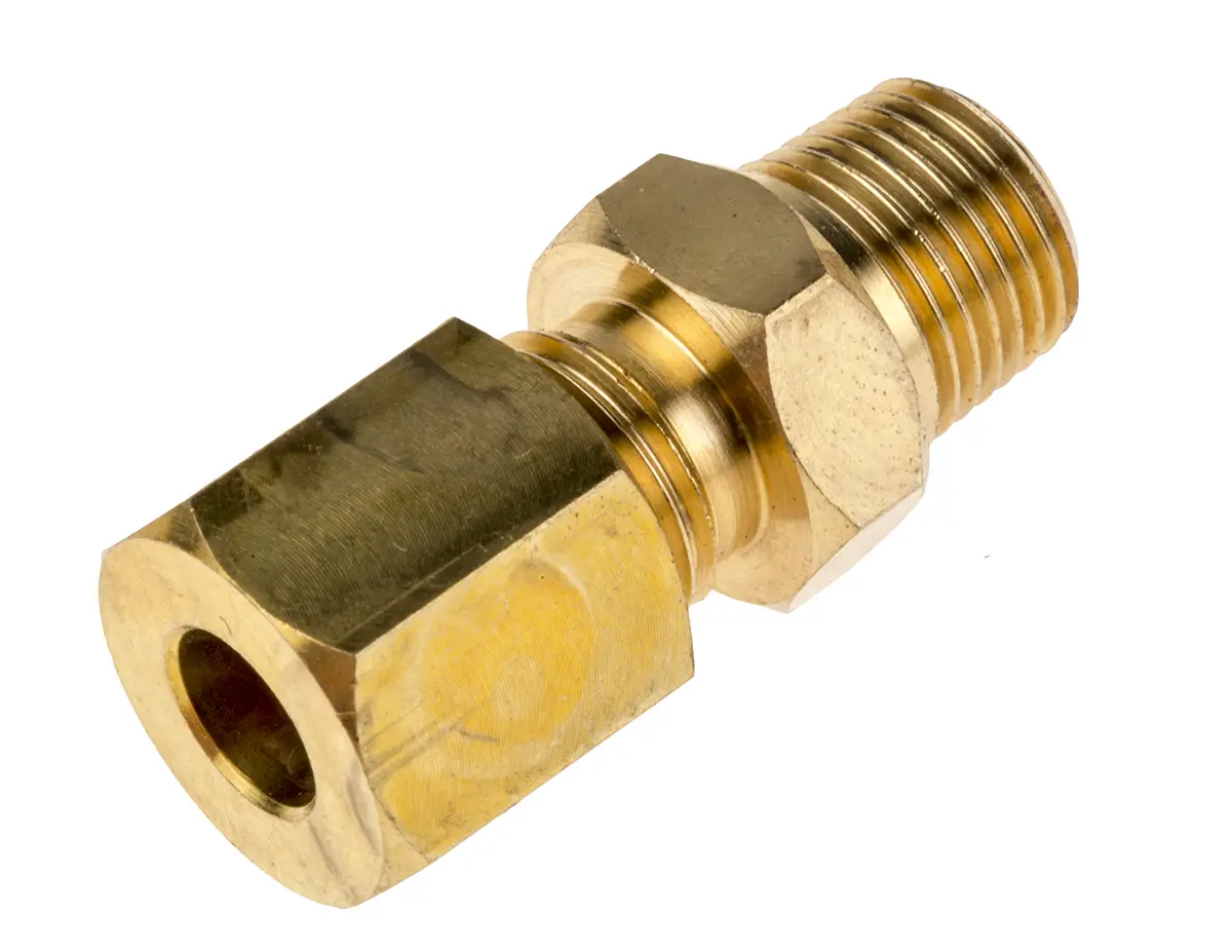 Produktfoto 1 von RS PRO 1/8 BSPT Quetschverschraubung für Thermoelement oder PRT-Sonde