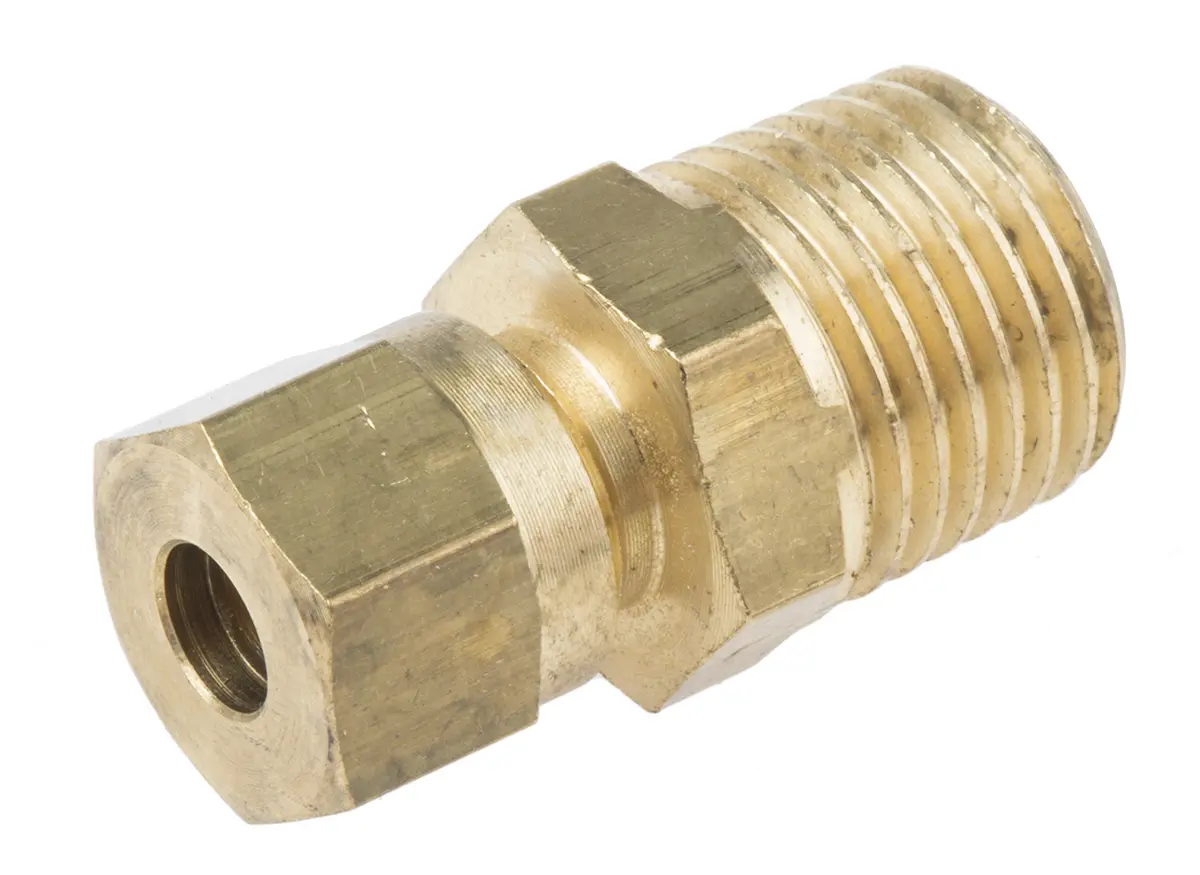 Produktfoto 1 von RS PRO 1/8 BSPT Quetschverschraubung für Thermoelement oder PRT-Sonde
