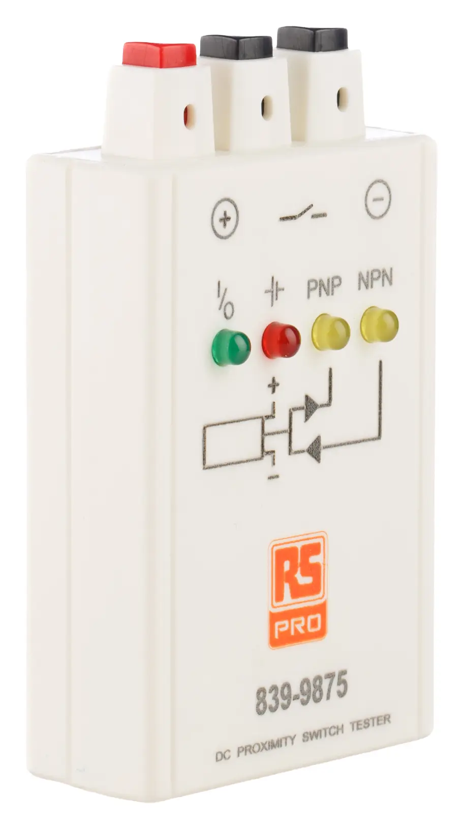 Produktfoto 1 von RS PRO Sensor-Prüfgerät für 18 Vdc / 35 mA Testen von Näherungsschaltern