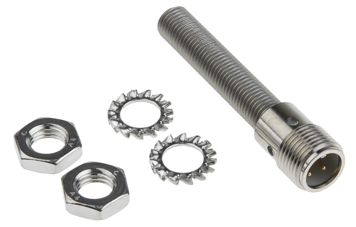 Produktfoto 1 von Turck BI 2 M12 Näherungssensor Induktiv, Gewinderohr 2 mm PNP 10 → 30 V dc / 150 mA NO+NC, IP67