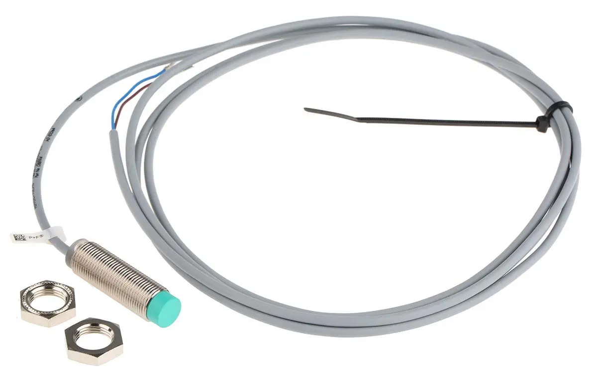 Produktfoto 1 von Pepperl + Fuchs M12 Näherungssensor Induktiv, Gewinderohr 4 mm 2-Draht 5 → 30 V dc / 100 mA NO, IP67