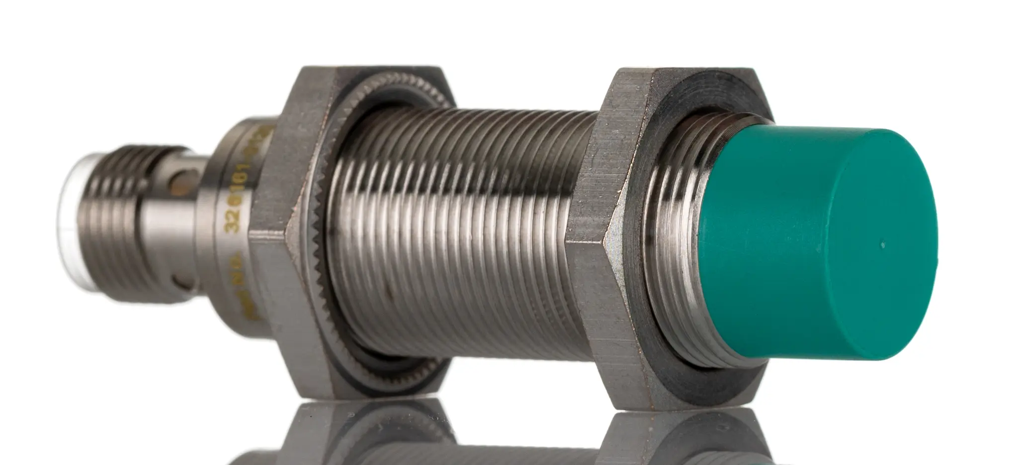 Produktfoto 1 von Pepperl + Fuchs M18 Induktiver Näherungssensor, Gewinderohr PnP / 200mA 8 mm, IP68 36 V dc