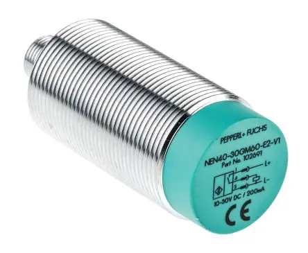 Produktfoto 1 von Pepperl + Fuchs M30 Induktiver Näherungssensor, Gewinderohr PnP / 200mA 40 mm, IP67 30 V dc
