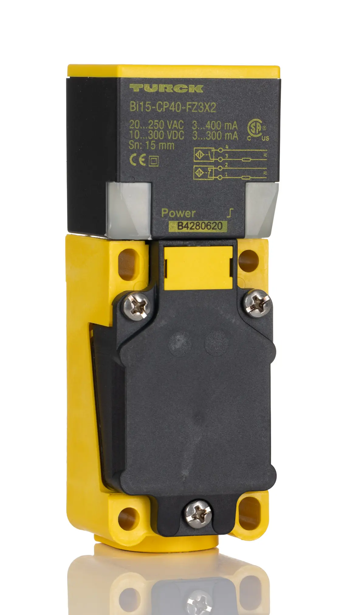 Produktfoto 1 von Turck BI 15 Näherungssensor Induktiv, Kubisch 15 mm 2-Draht 10 → 300 V dc, 20 → 250 V ac / 300 mA, 400 mA