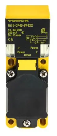 Produktfoto 1 von Turck CP40 M20 Induktiver Näherungssensor, Kubisch PnP / 200mA 50 mm, IP67 65 V dc