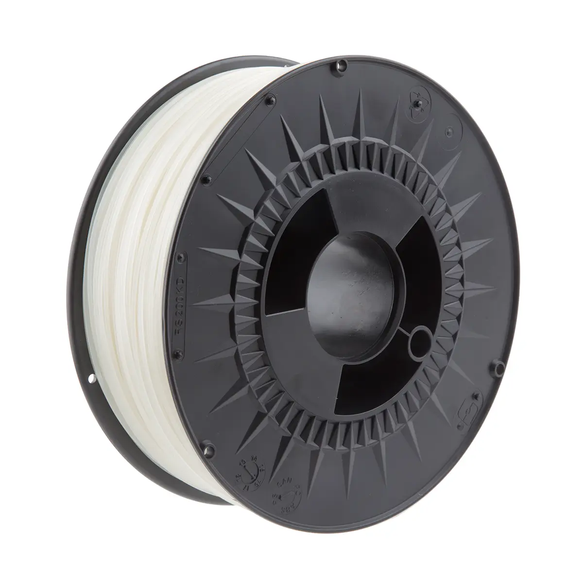 Produktfoto 1 von RS PRO Polymilchsäure 3D-Drucker Filament zur Verwendung mit Gängige Desktop-3D-Drucker, 1.75 mm, Fused Deposition