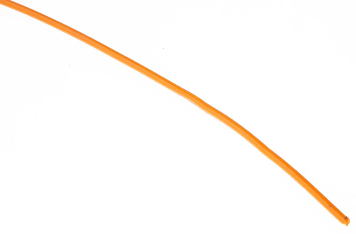 Produktfoto 1 von RS PRO Polymilchsäure 3D-Drucker Filament zur Verwendung mit Gängige Desktop-3D-Drucker, Orange, 1.75 mm, Fused