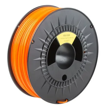 Produktfoto 1 von RS PRO PLA 3D-Drucker Filament zur Verwendung mit Gängige Desktop-3D-Drucker, Fluoreszierend orangefarben, 2.85 mm,