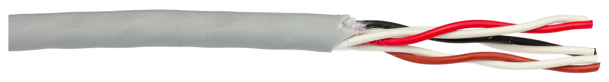 Produktfoto 1 von Alpha Wire Ecogen Ecocable Mini Datenkabel, 3-paarig 0.241 mm² 30 m Ø 4.37 mm MPPE isoliert Grau