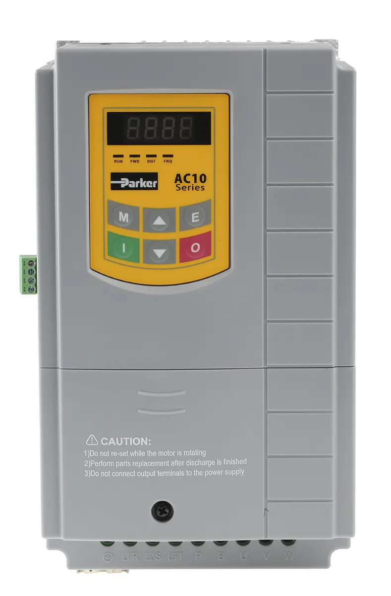 Produktfoto 1 von Parker AC10 3-Phasen Frequenzumrichter 5.5 kW 480 V 9 A 590Hz