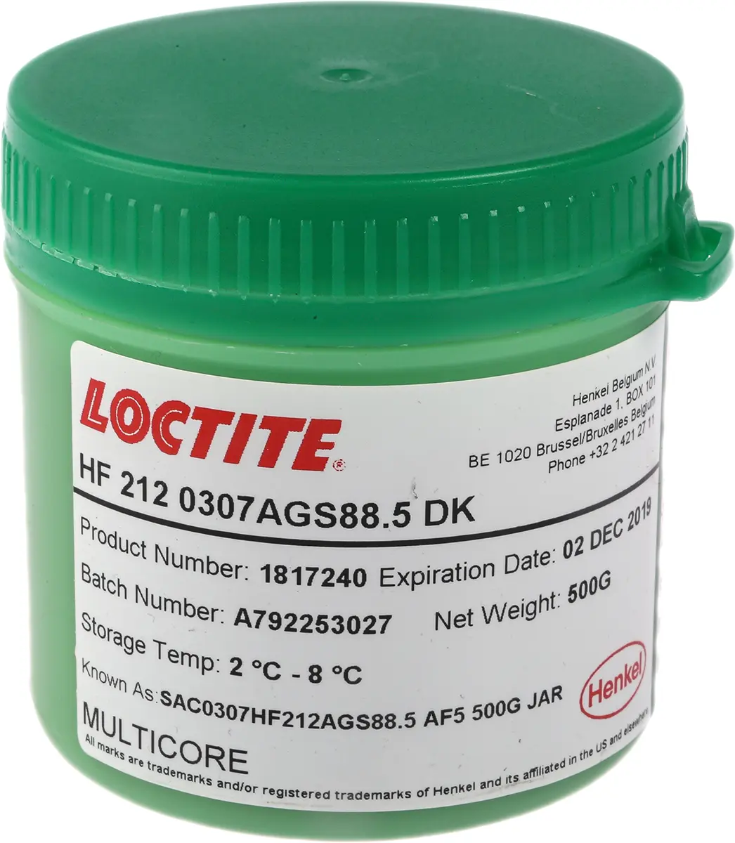 Produktfoto 1 von Lötpaste Bleifrei, Dose 500 g