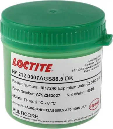 Produktfoto 1 von Lötpaste Bleifrei, Dose 500 g