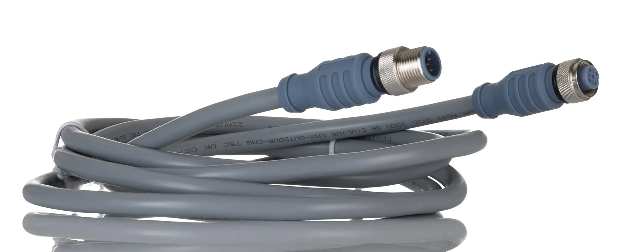 Produktfoto 1 von Turck RSC RKC, 5-polig Sensor-Betätigungselementkabel, Gerade Stecker 5 / Gerade Buchse, Länge 1 m