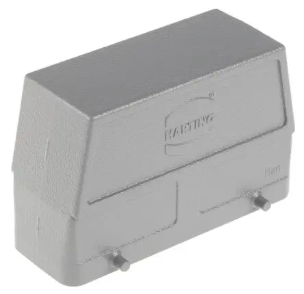 Produktfoto 1 von HARTING Han B Kappe für robusten Stromversorgungsstecker Doppelter Hebel 2 24B Haube, IP65, IP66, IP67