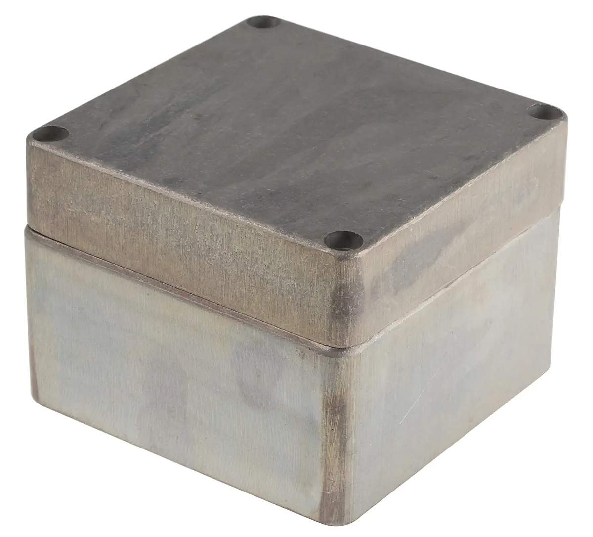 RS PRO RJ; Gehäuse; Aluminiumdruckguss; Silber IP66 Breite 120 mm Höhe 91 mm Länge 122 mm