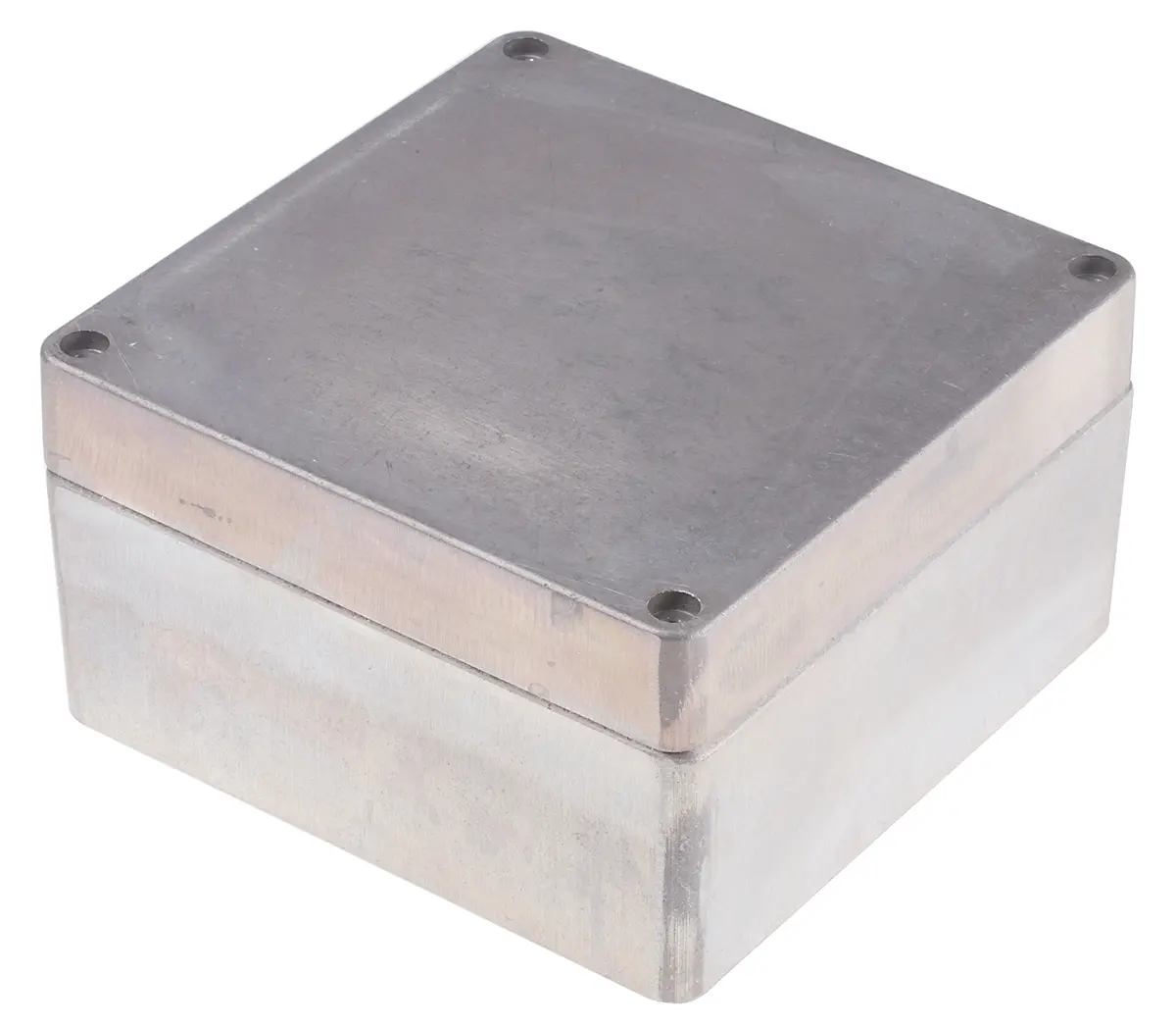 Produktfoto 1 von RS PRO RJ; Gehäuse; Aluminiumdruckguss; Silber IP66 Breite 180 mm Höhe 100 mm Länge 180 mm