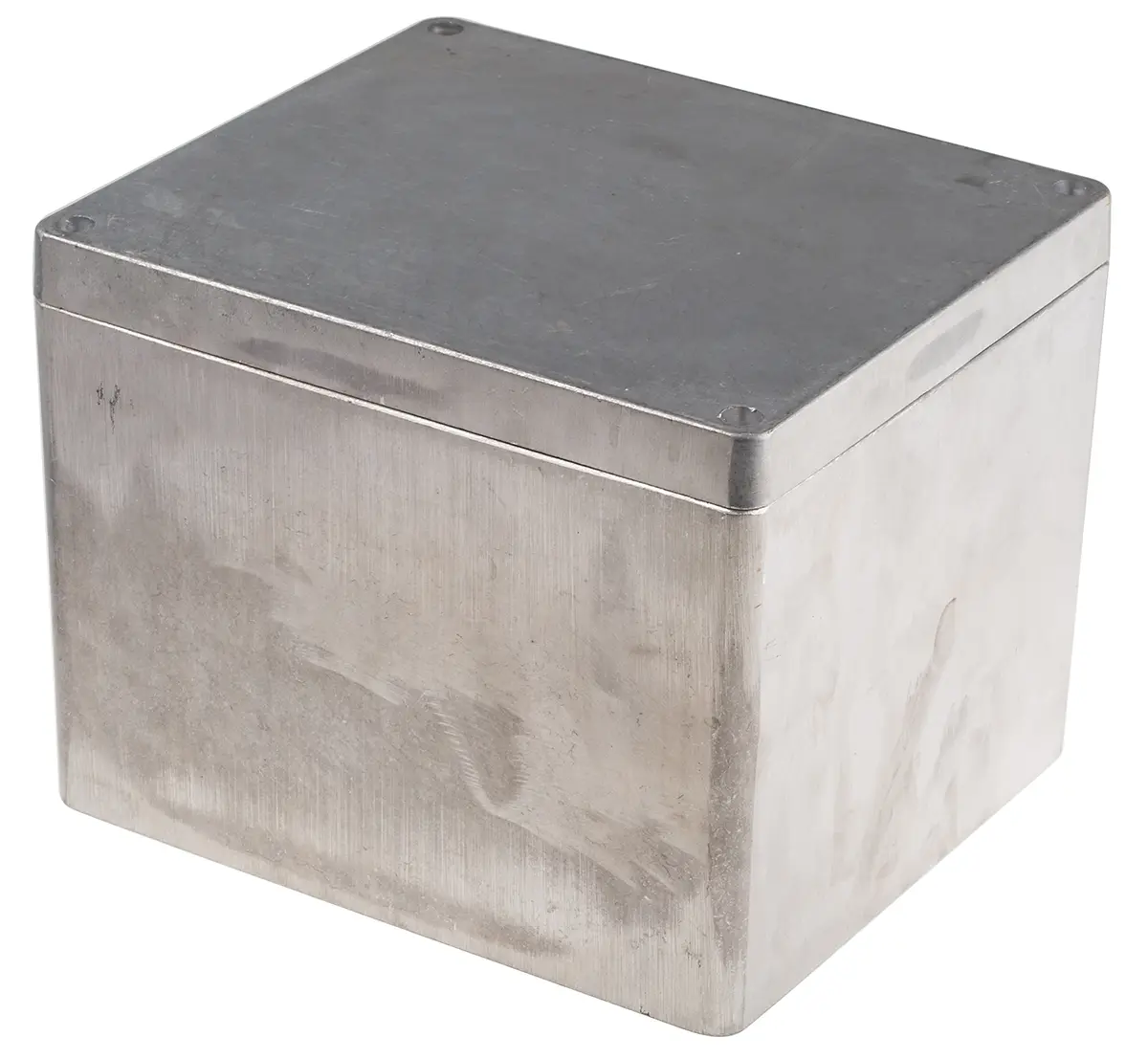 Produktfoto 1 von RS PRO RJ; Gehäuse; Aluminiumdruckguss; Silber IP66 Breite 230 mm Höhe 180 mm Länge 200 mm