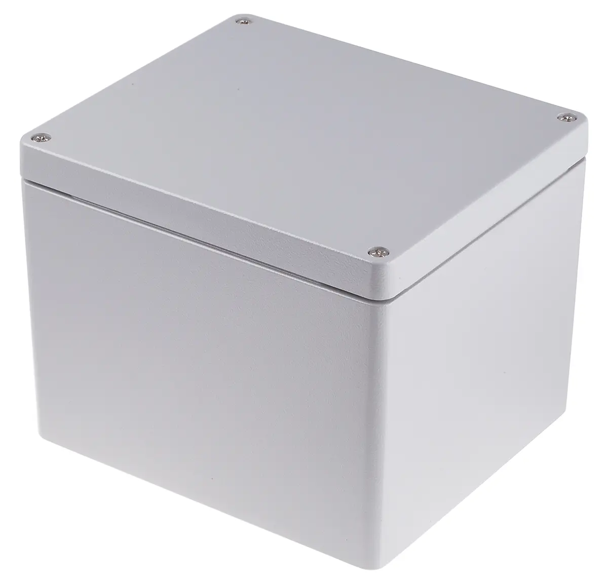Produktfoto 1 von RS PRO RJ; Gehäuse; Aluminiumdruckguss; Grau IP66 Breite 230 mm Höhe 180 mm Länge 200 mm